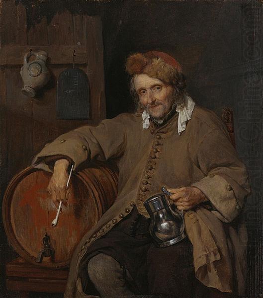 Gabriel Metsu The Old Drinker china oil painting image